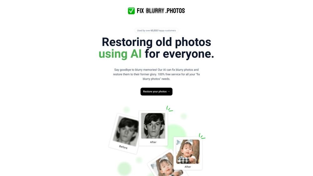 Fixblurry.photos screenshot