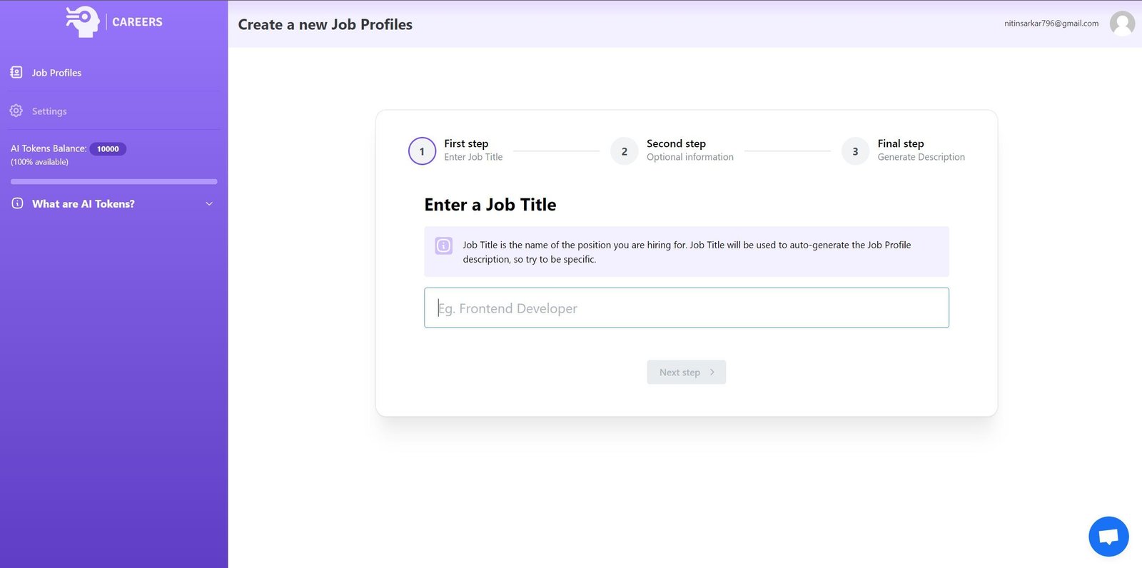Careers.ai screenshot