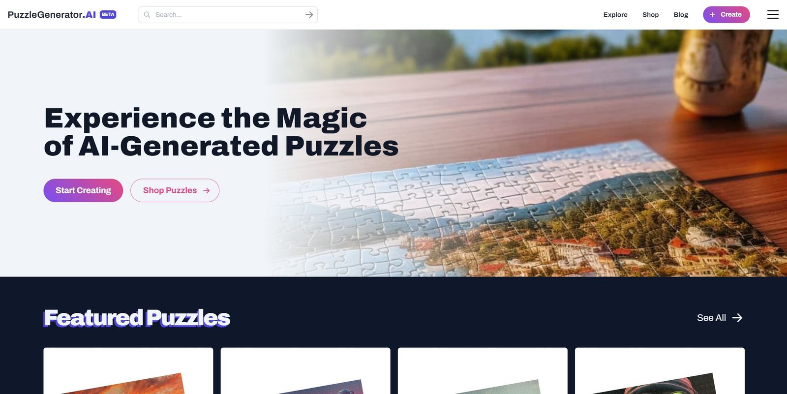 Puzzlegenerator screenshot