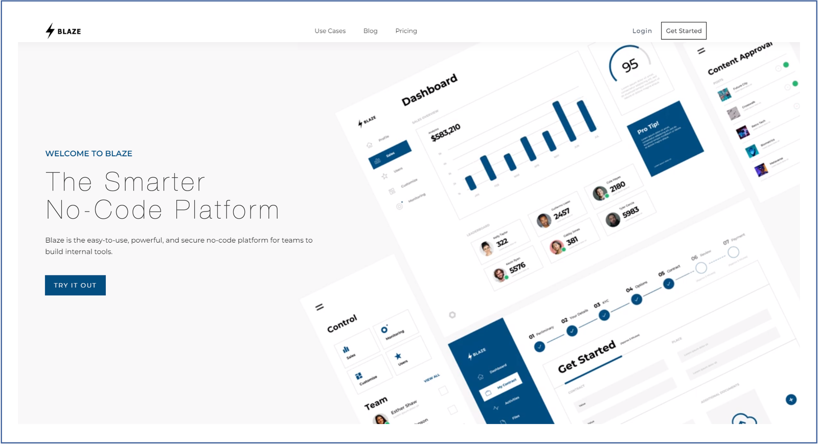 Blaze.tech screenshot
