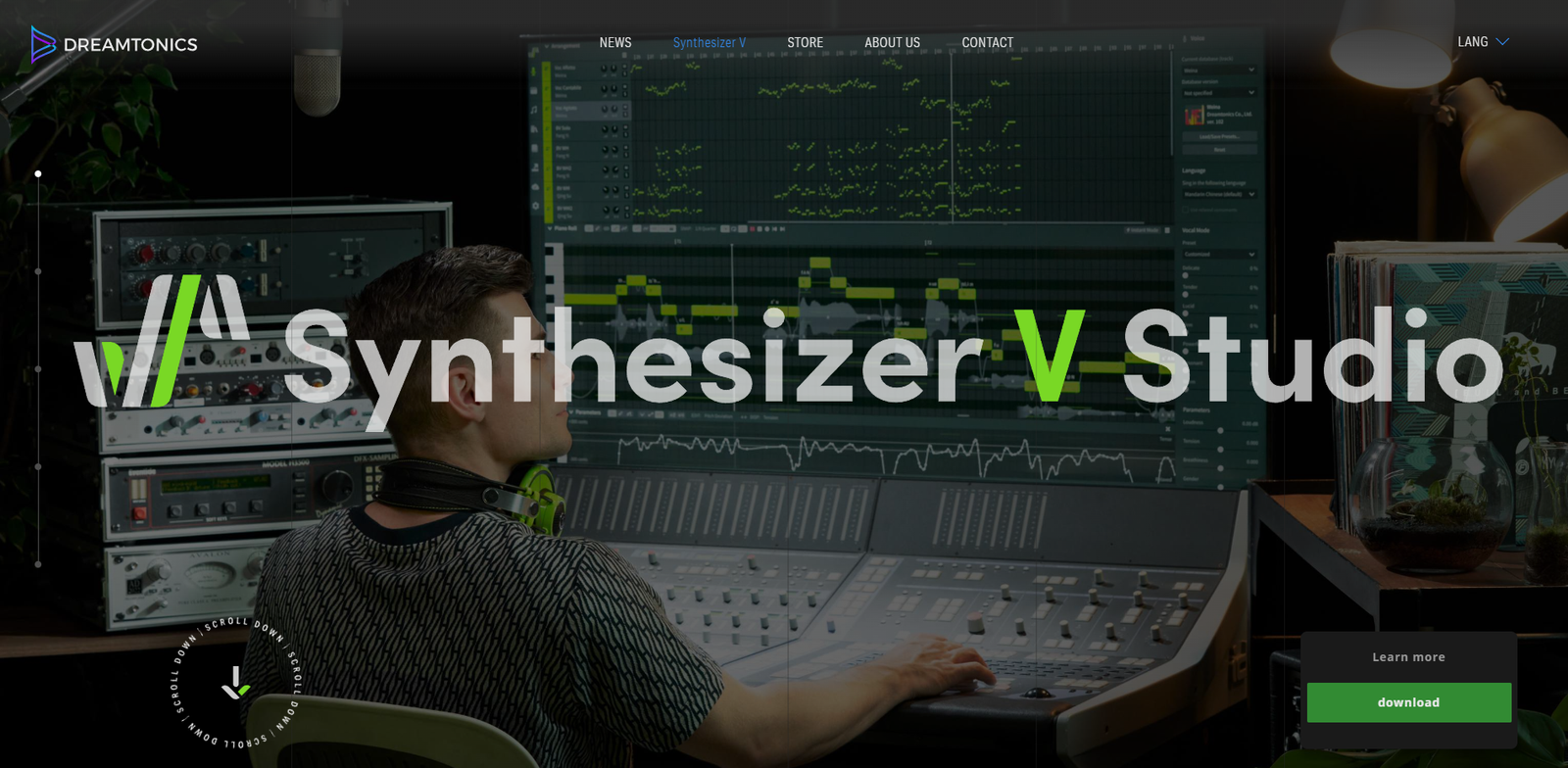 Synthesizer V screenshot
