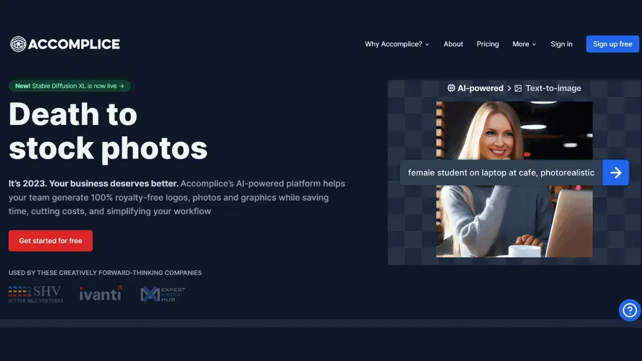 Accomplice screenshot