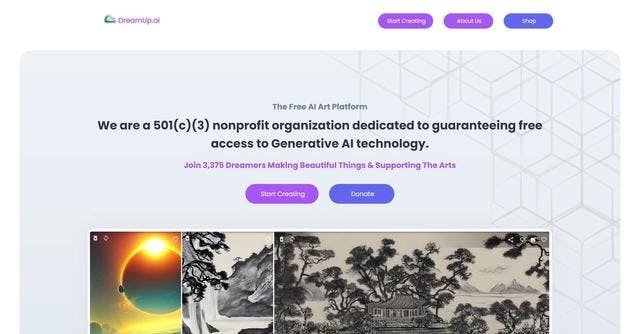 Dreamup.ai screenshot