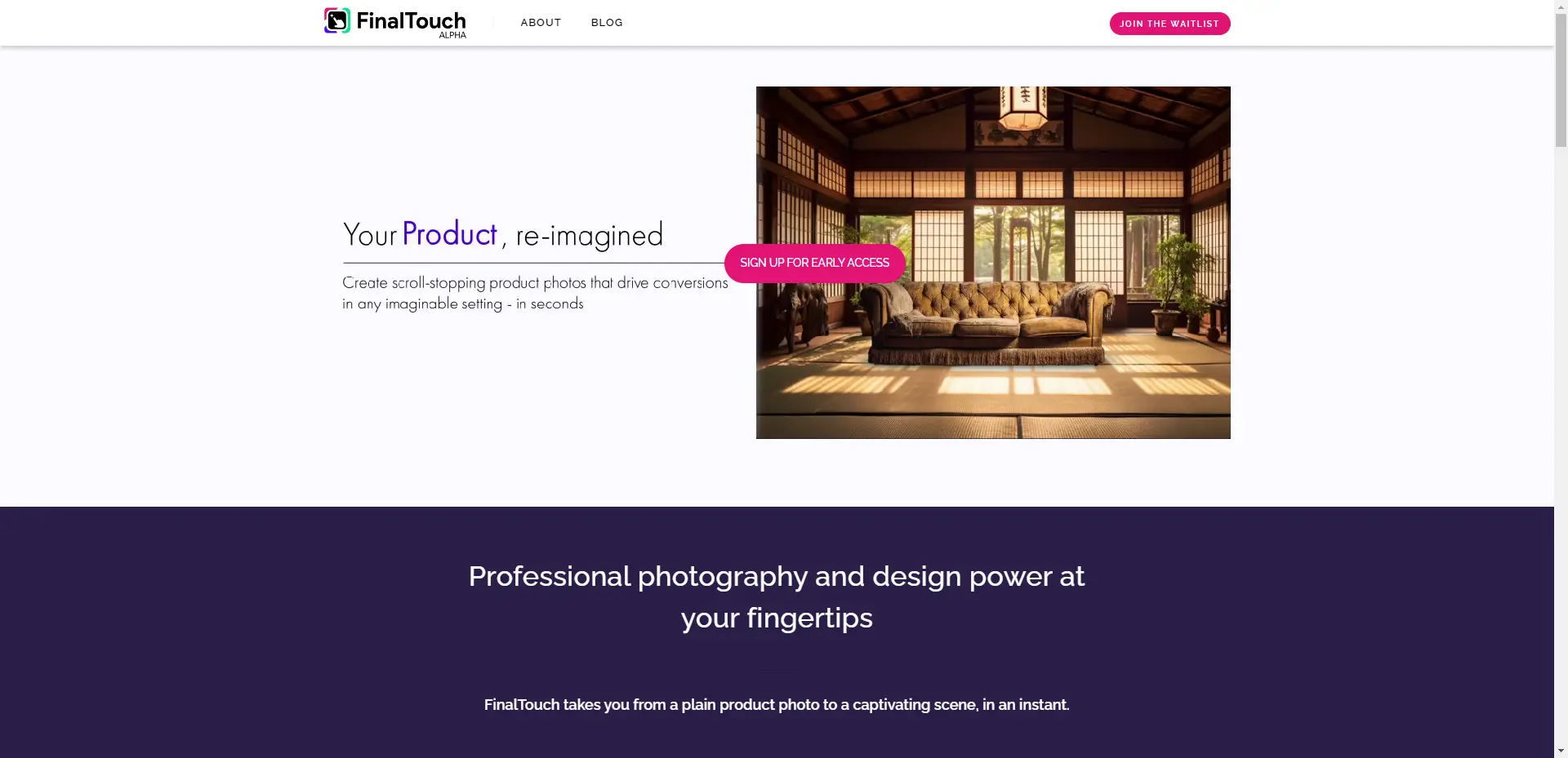 Final Touch screenshot