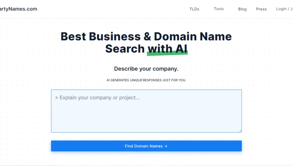 SmartyNames screenshot