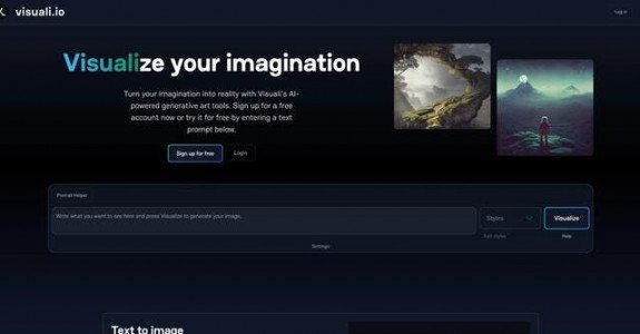 Visuali screenshot