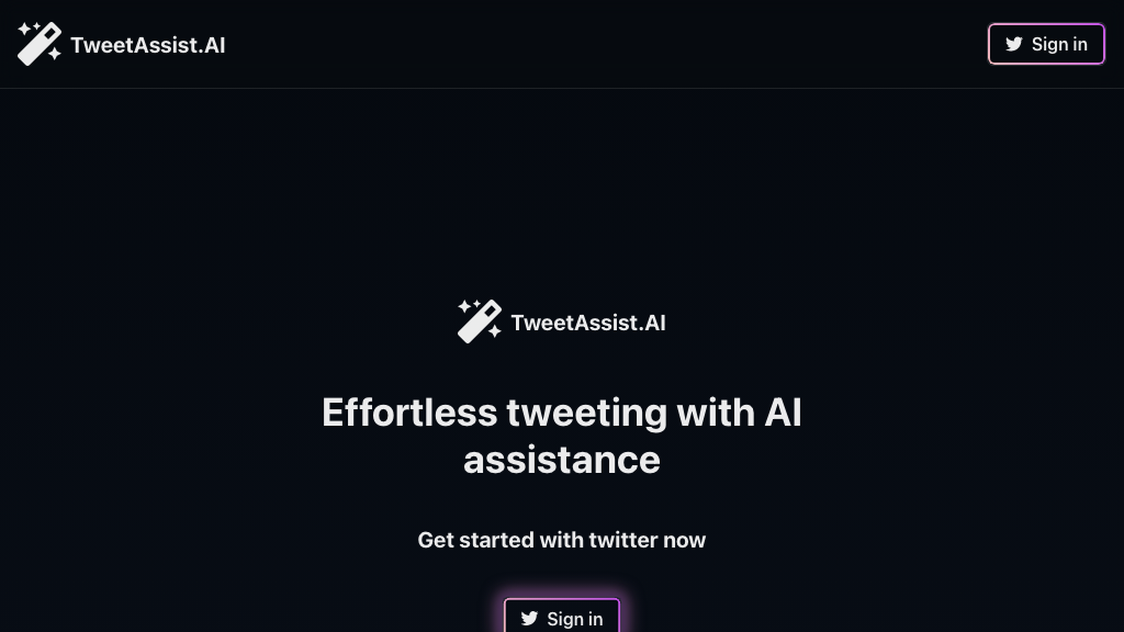 TweetAssist screenshot