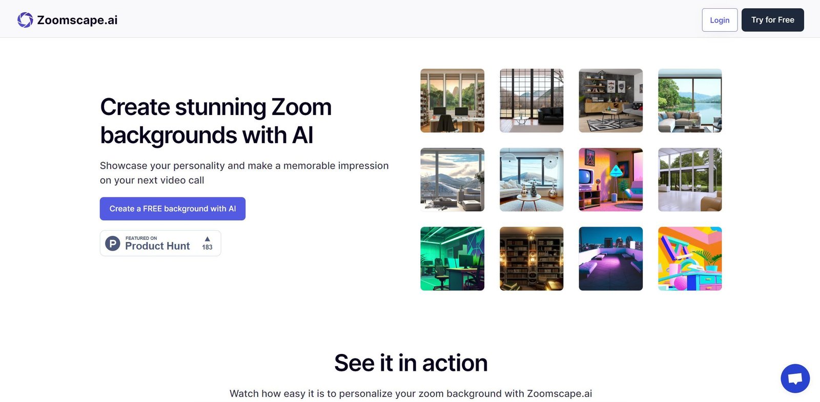 ZoomScape AI screenshot