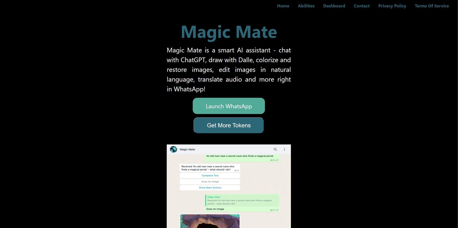 Magicmate screenshot