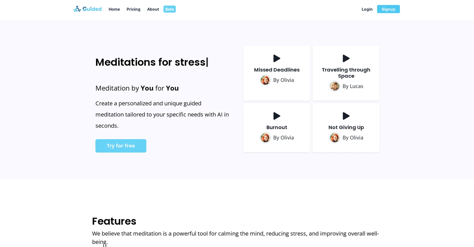 Guided.rest screenshot