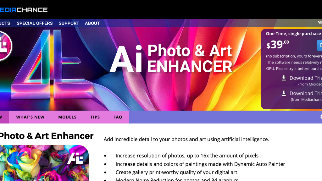 Mediachance screenshot