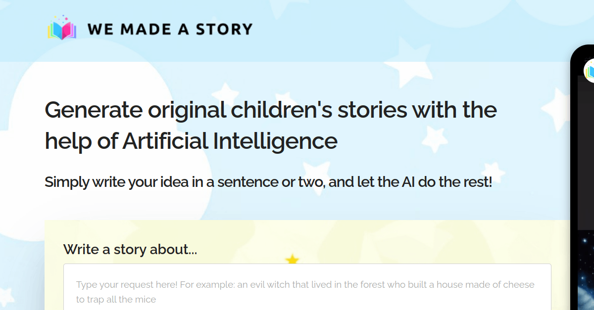 We Made A Story screenshot