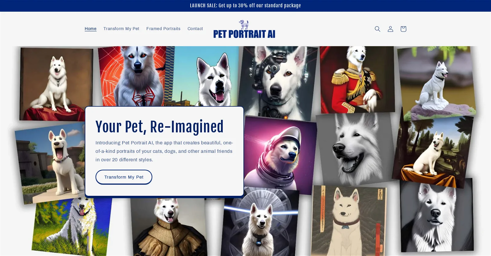 Pet Portrait AI screenshot