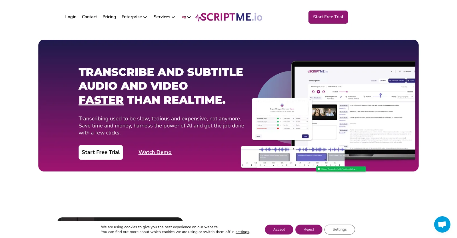 ScriptMe screenshot