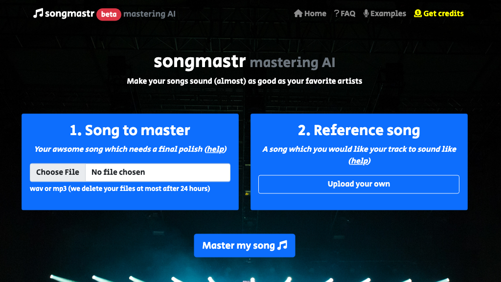 Songmastr screenshot
