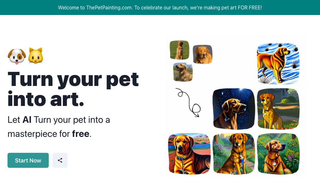 The Pet Painting screenshot