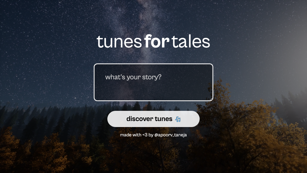 Tunes for Tales screenshot