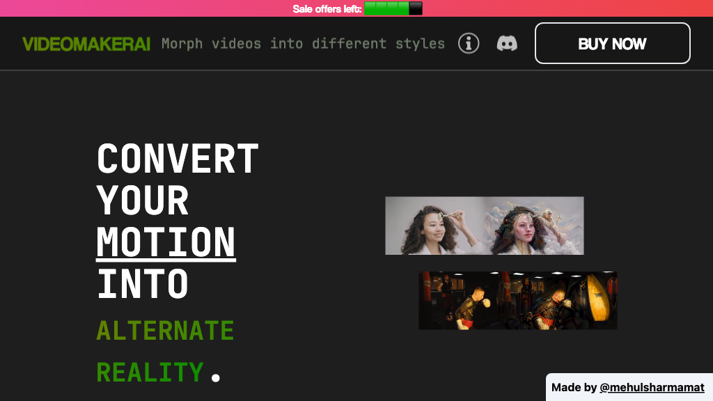 Videomakerai screenshot