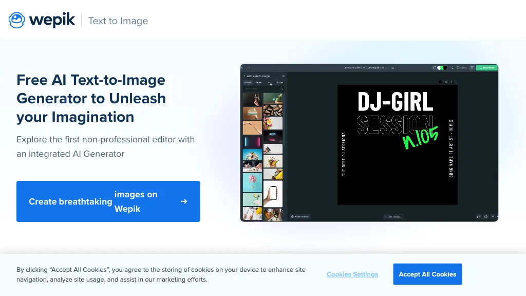 Wepik screenshot