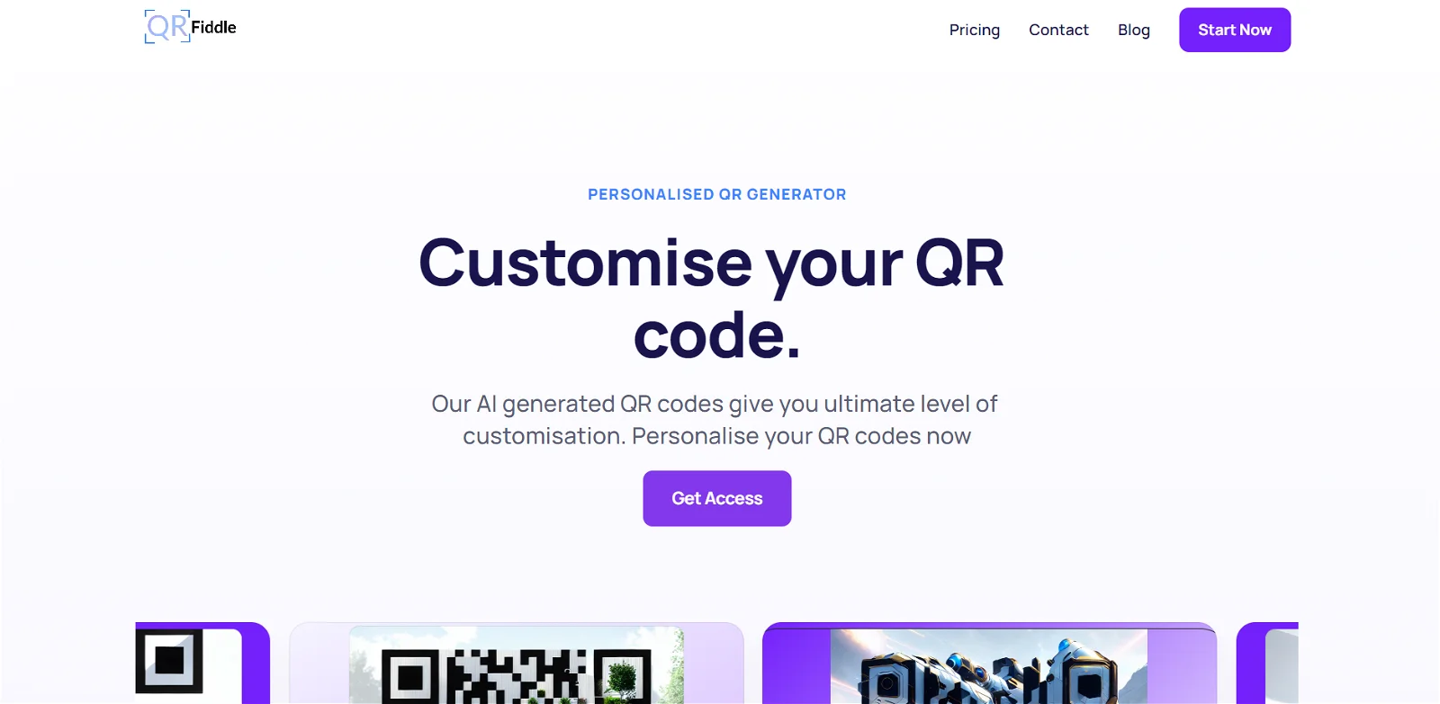 QRfiddle screenshot