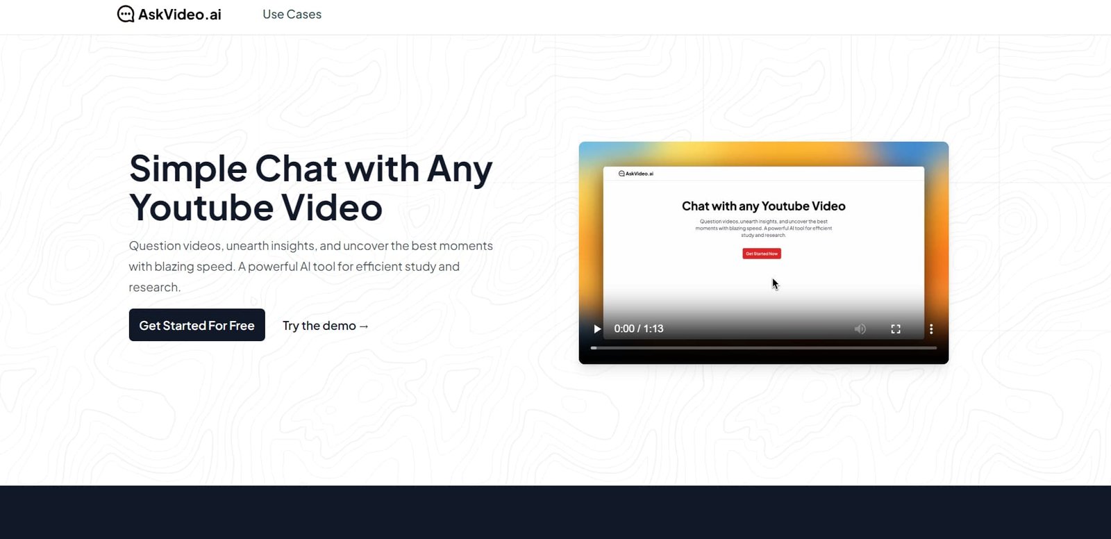 AskVideo AI screenshot