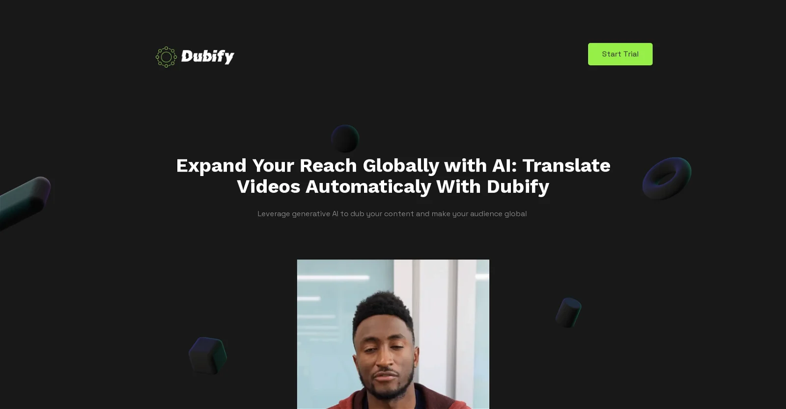 Dubify screenshot