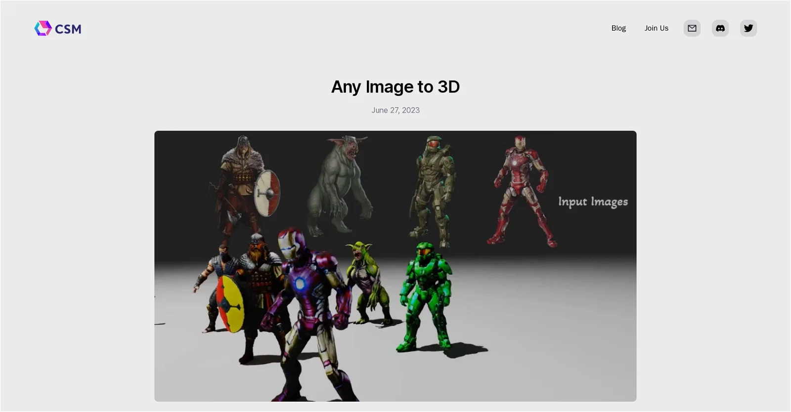 Any Image to 3D screenshot