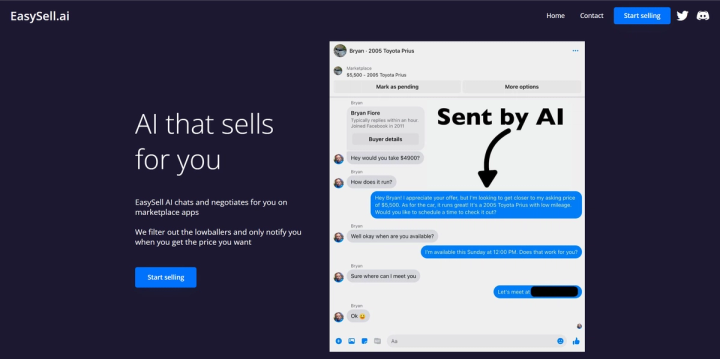 Easy Sell AI screenshot