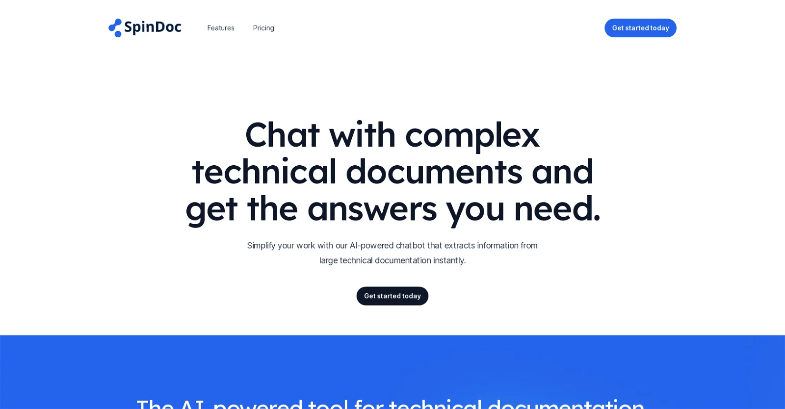 SpinDoc screenshot