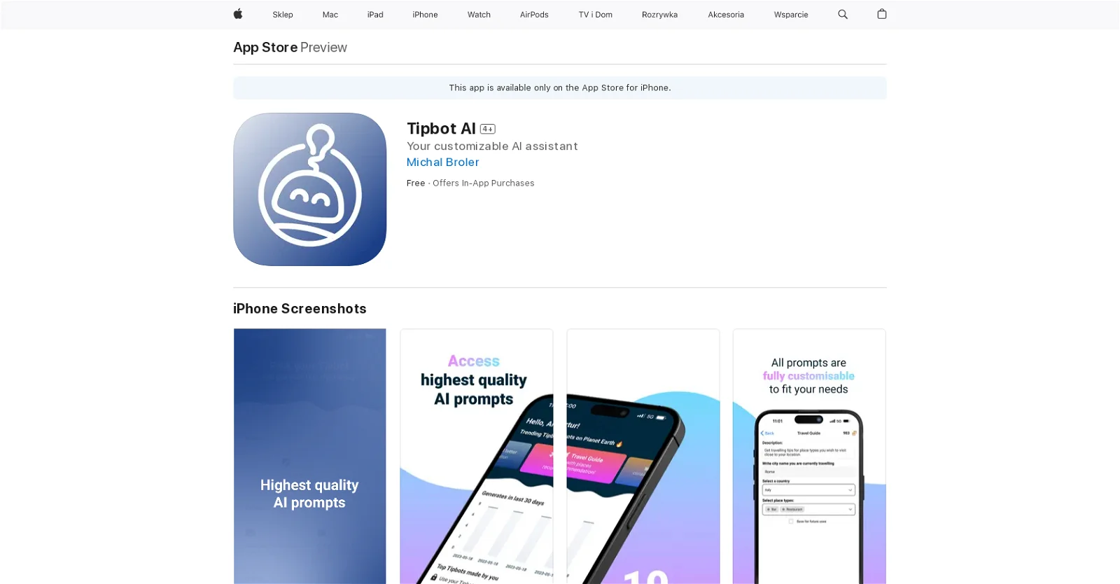 Tipbot AI screenshot