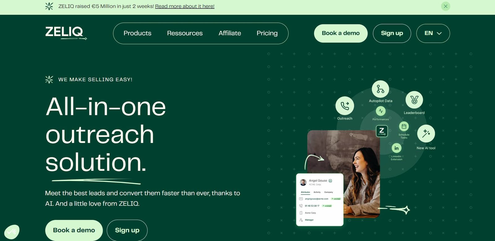 Zeliq screenshot