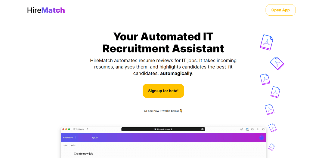 HireMatch screenshot