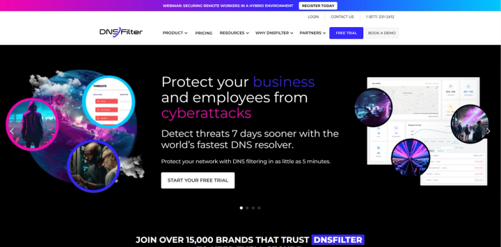 DNSFilter screenshot