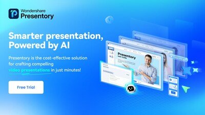 Wondershare Presentory screenshot