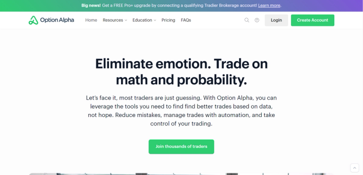 Option Alpha screenshot