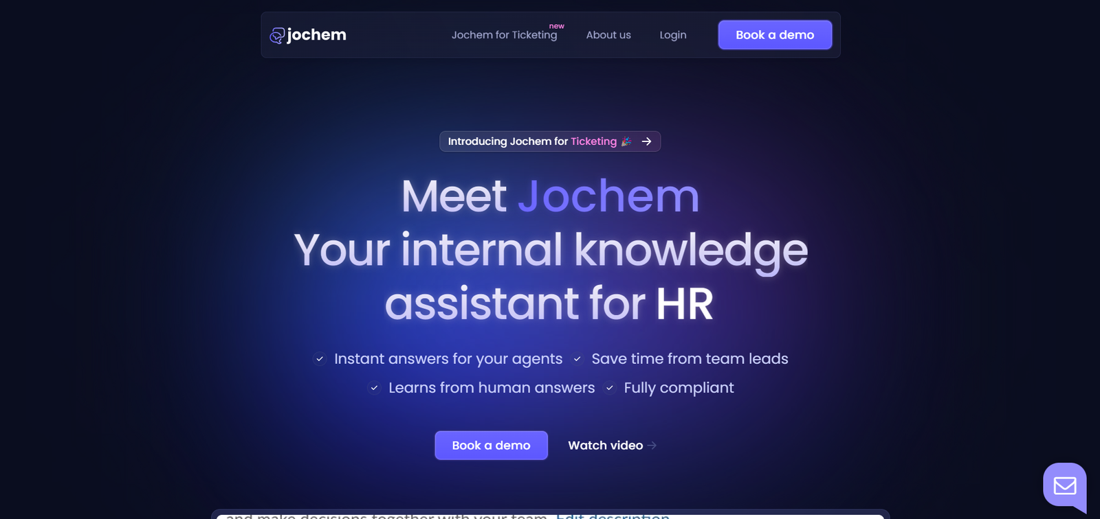Jochem.ai screenshot