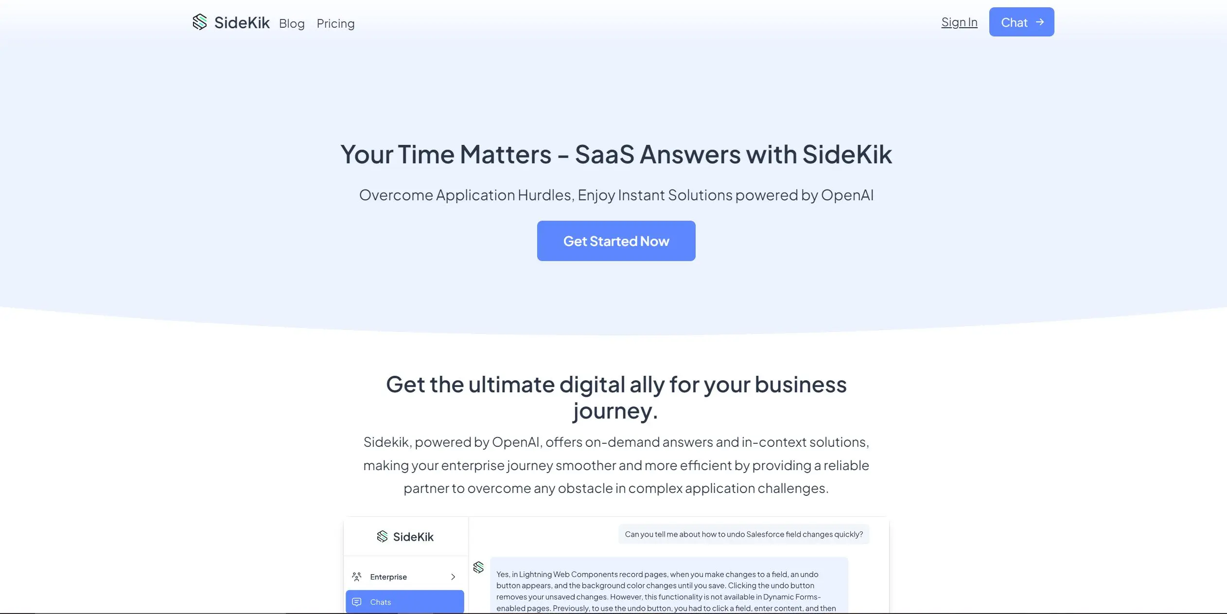 SideKik screenshot