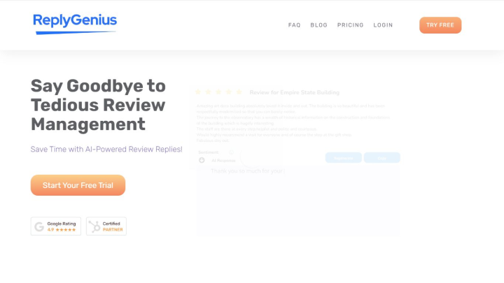 ReplyGenius screenshot