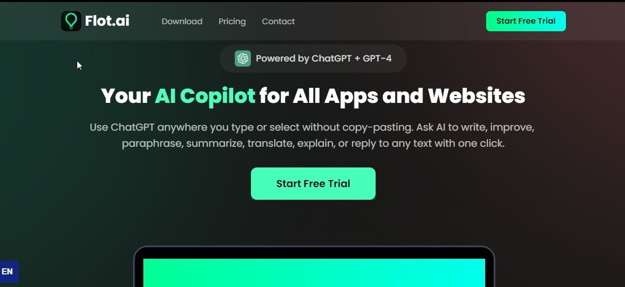 Flot AI screenshot