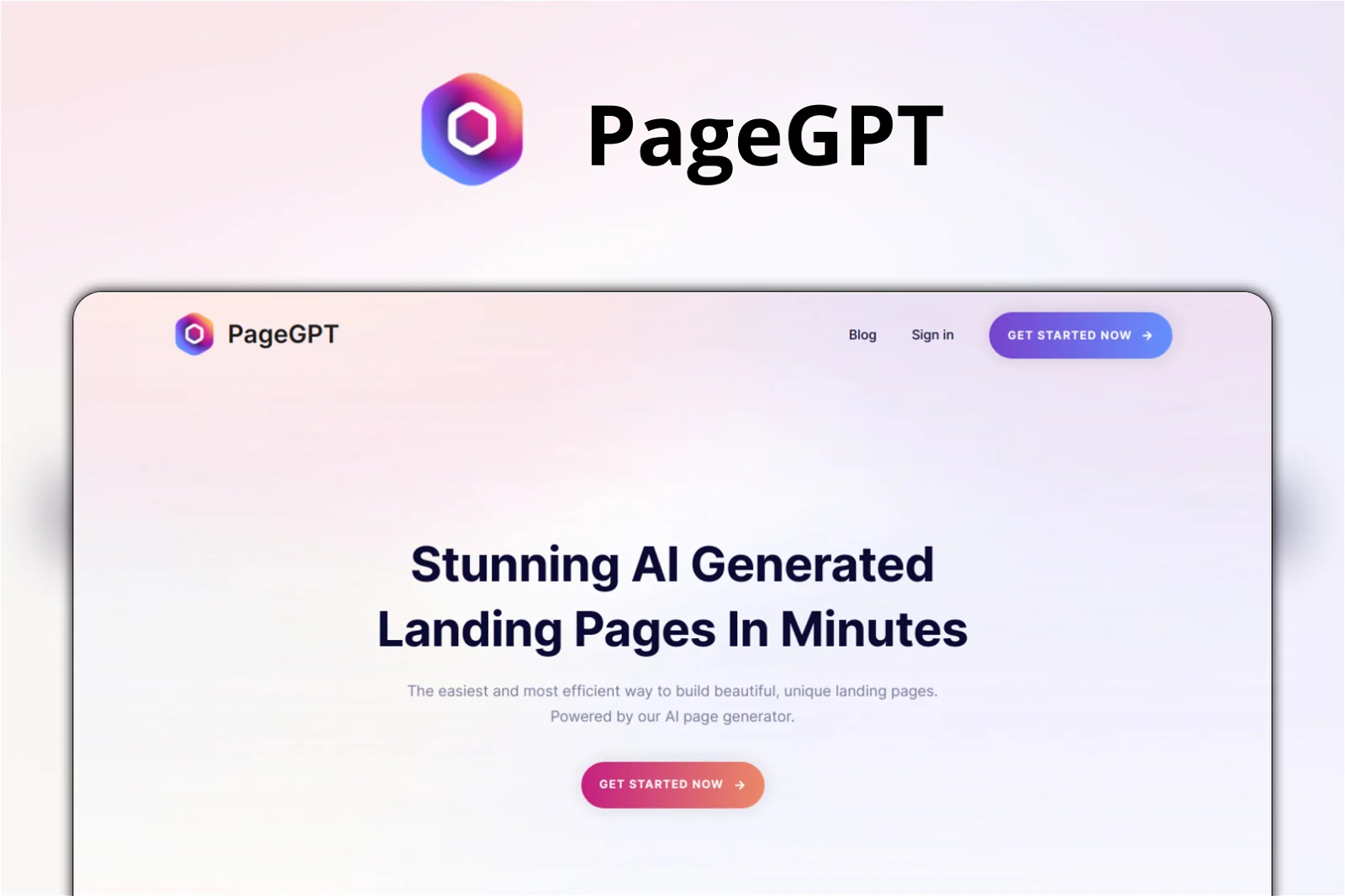 PageGPT screenshot