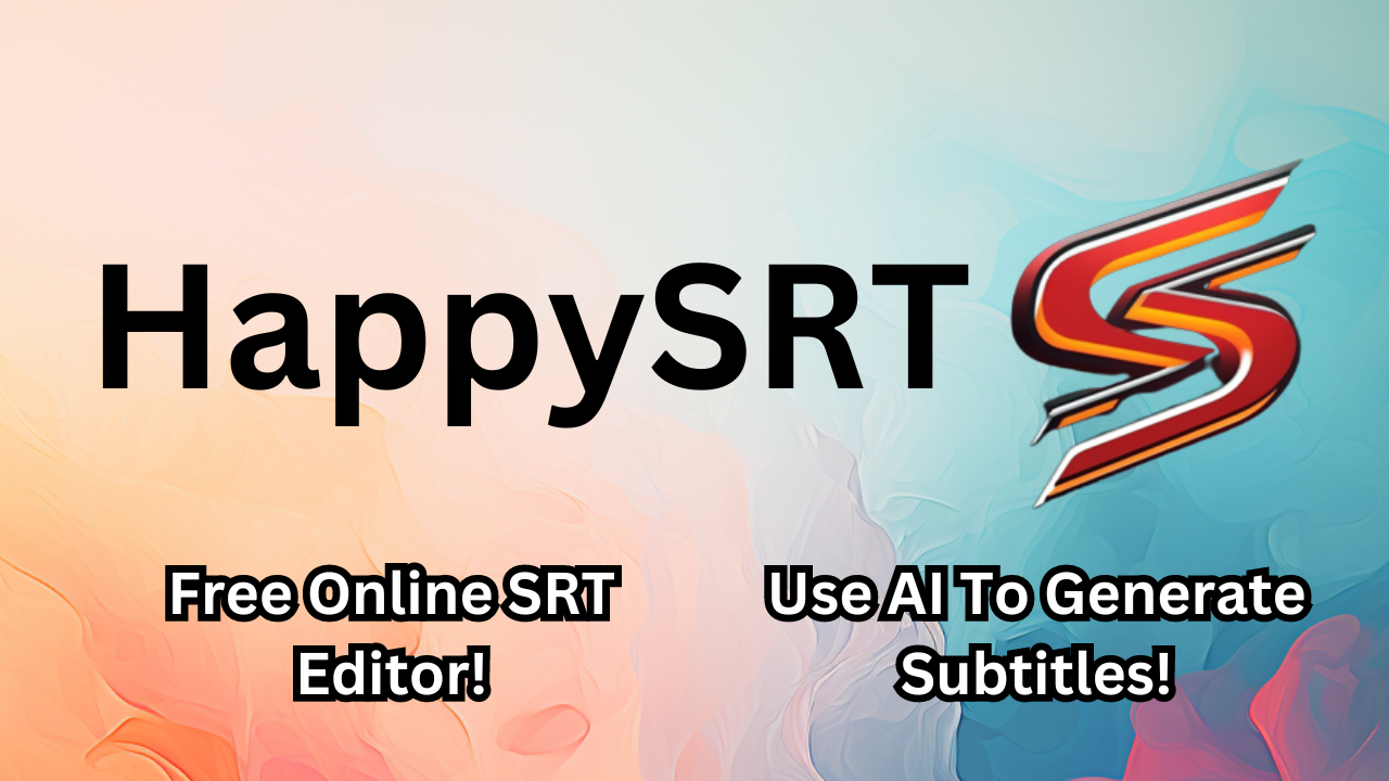 HappySRT screenshot