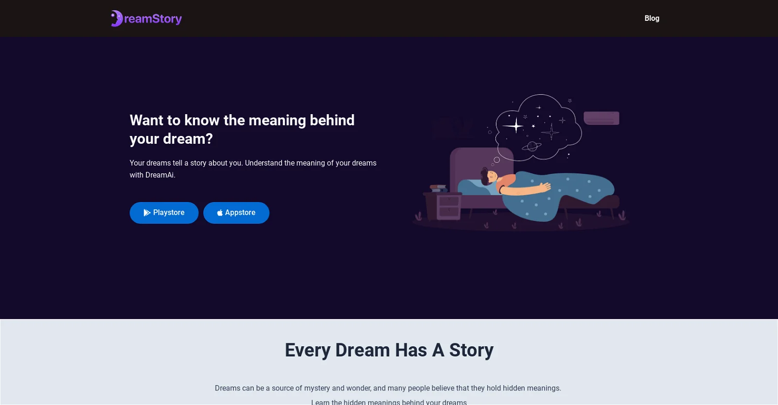 DreamStory screenshot