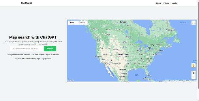 Chatmap AI screenshot