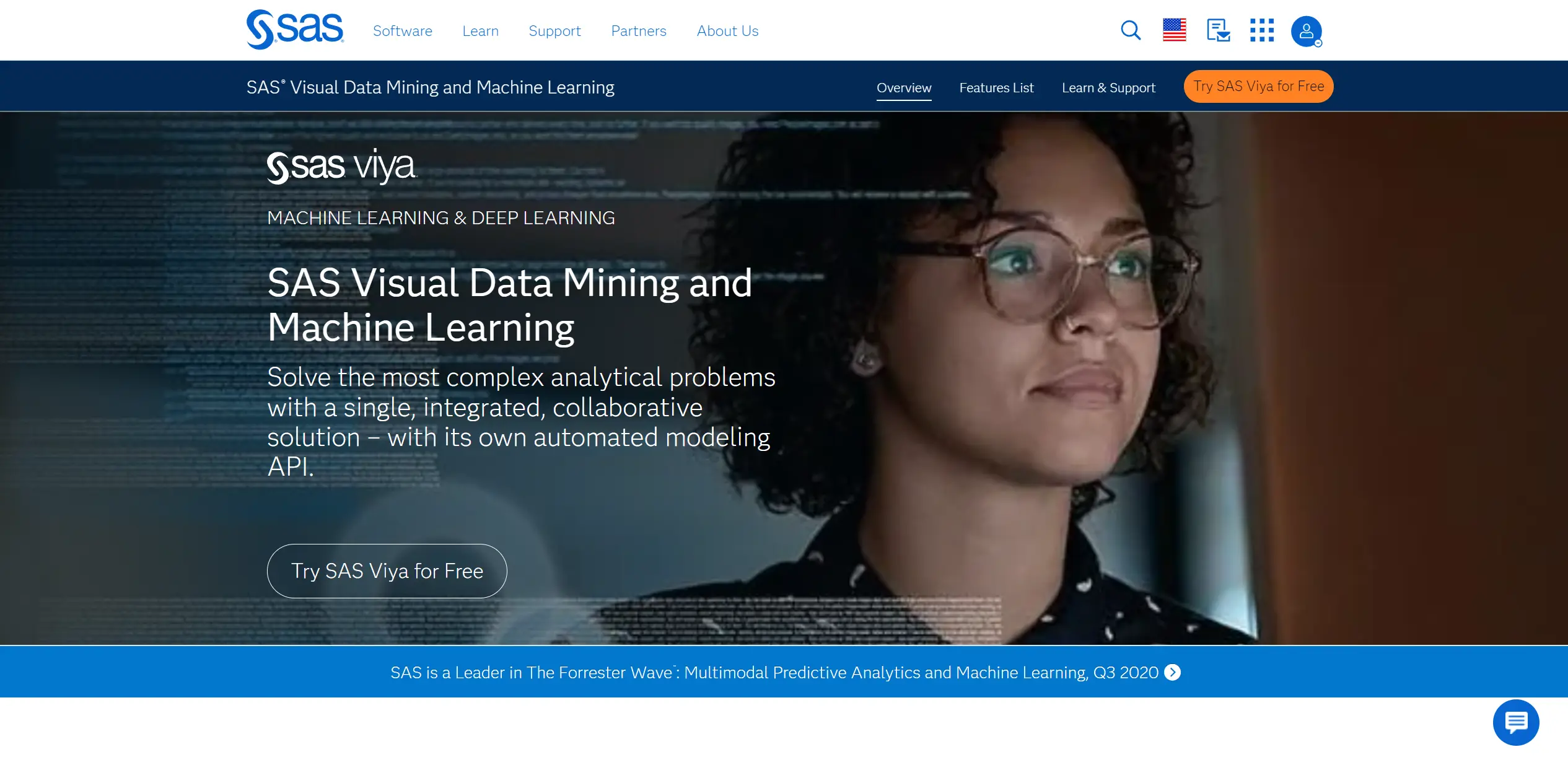 SAS Visual Data Mining & Machine Learning screenshot