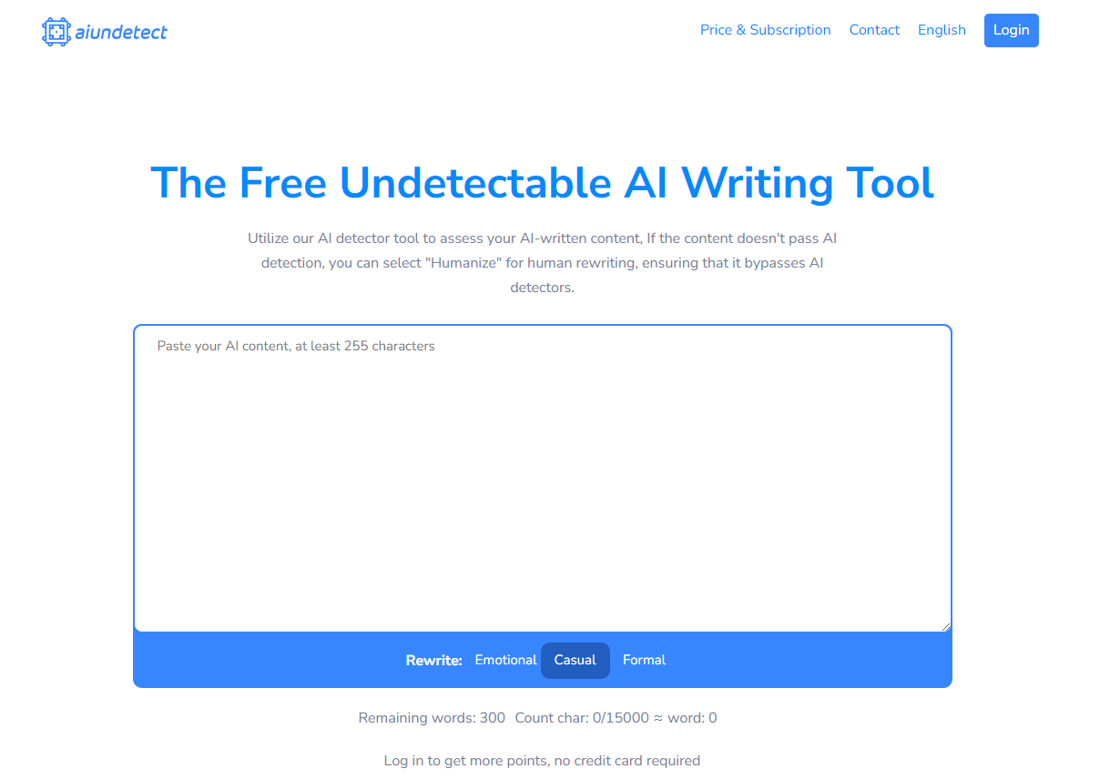 aiundetect screenshot