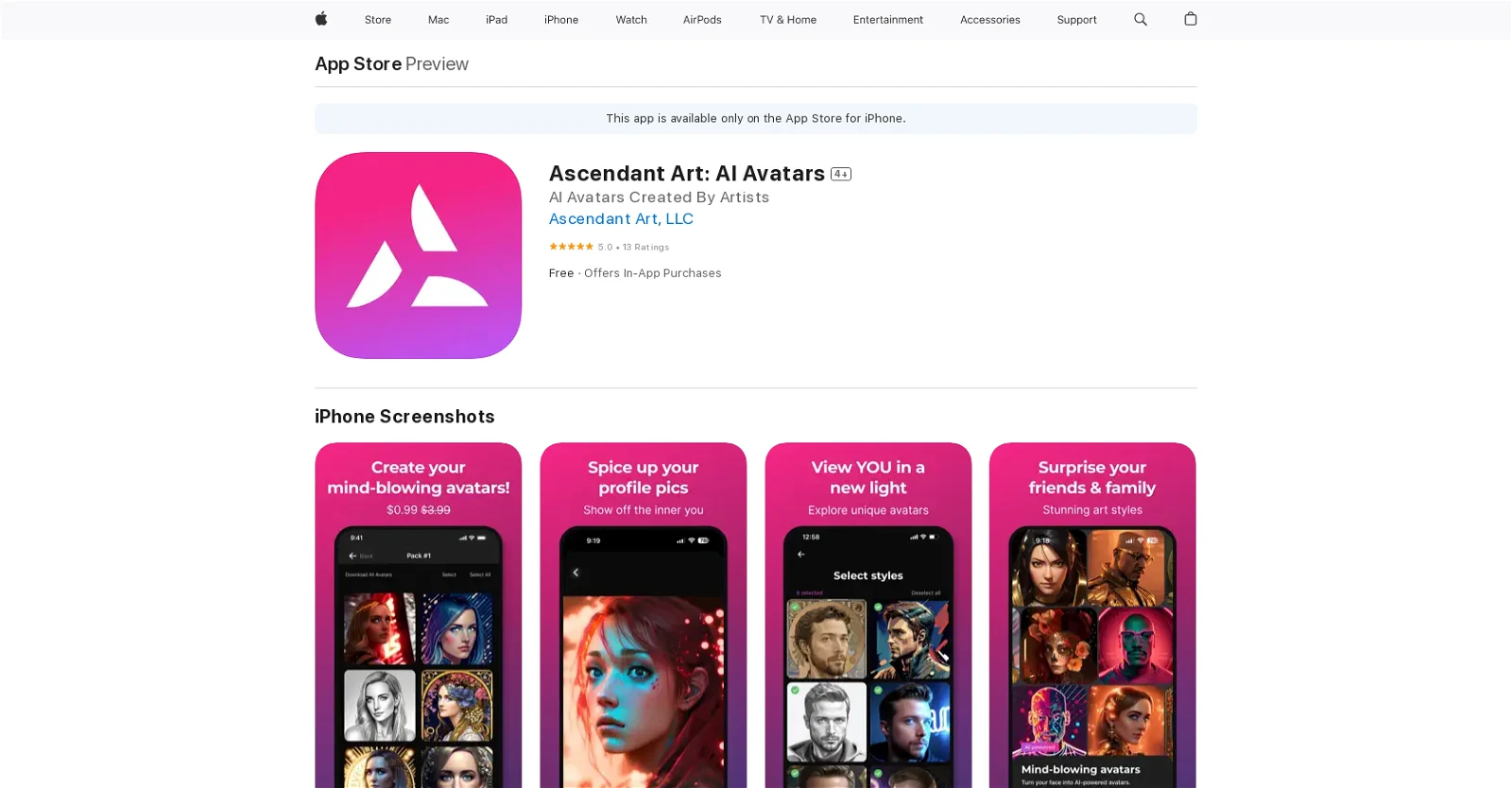 Ascendant Art screenshot
