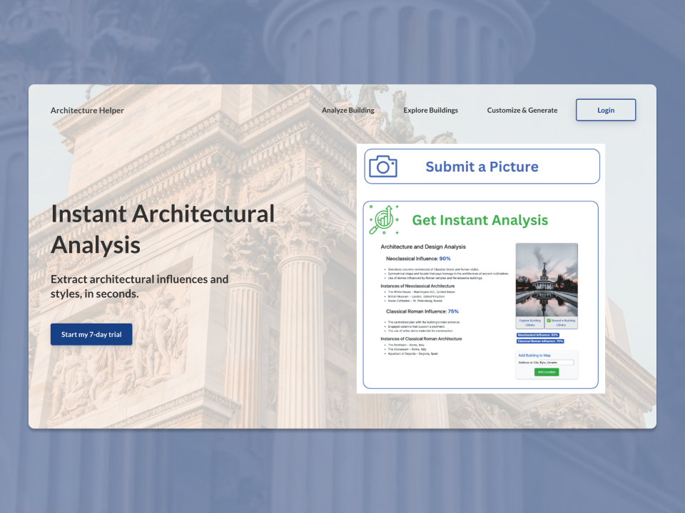 Architecture Helper screenshot