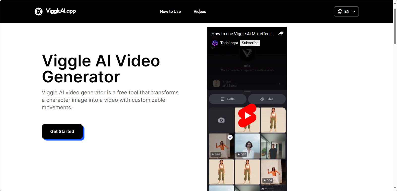 ViggleAI.app screenshot