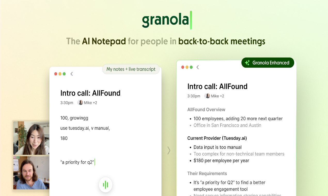 Granola screenshot