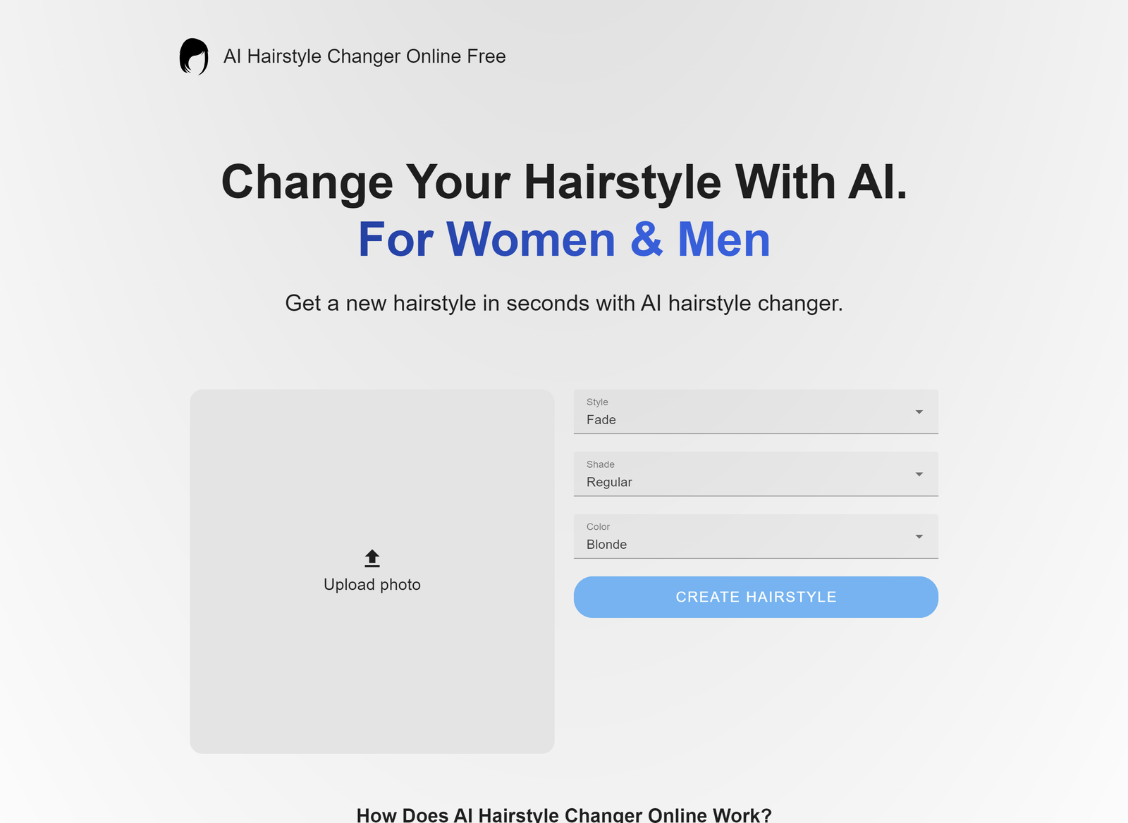 AI Hair screenshot